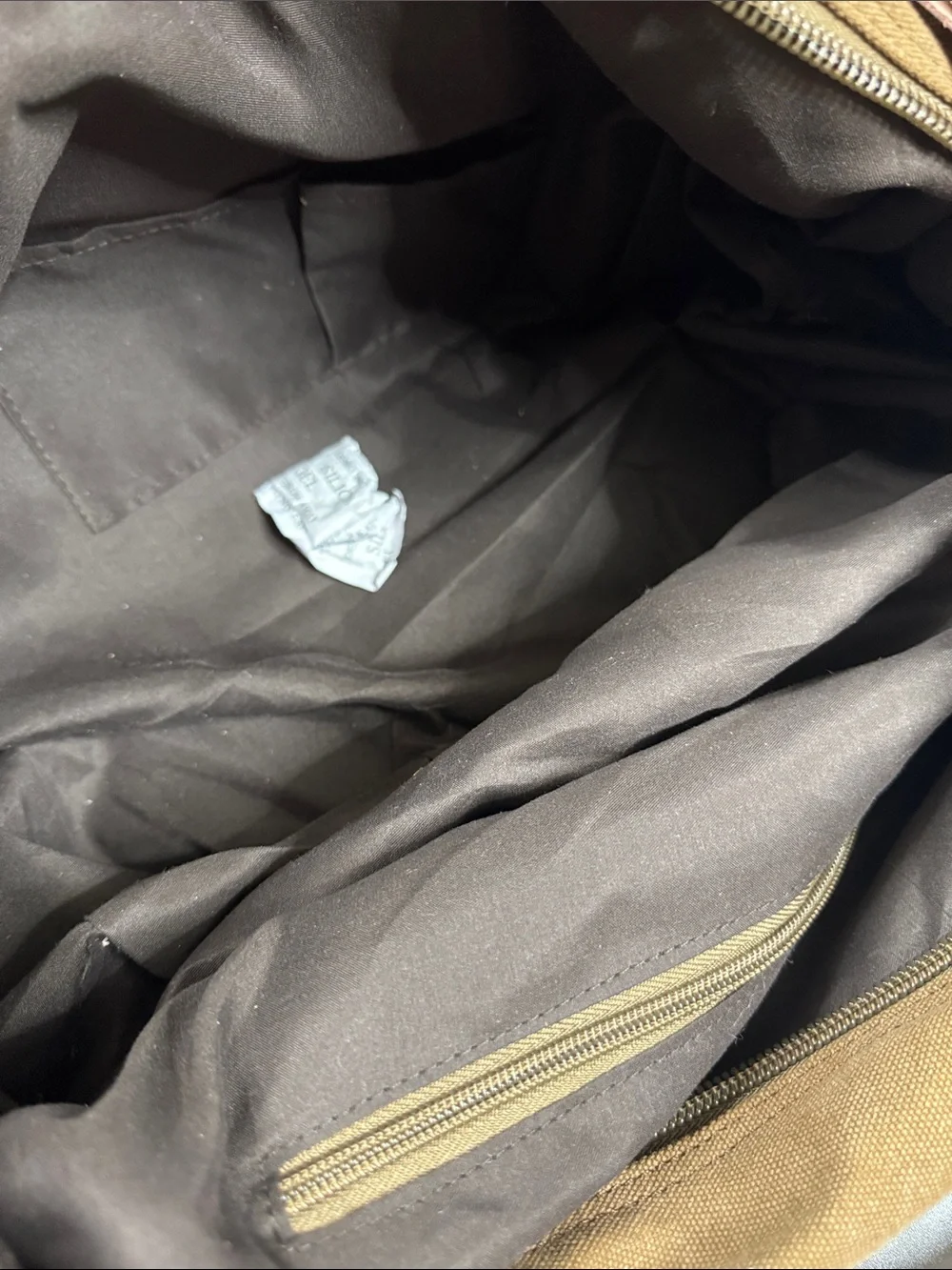 Bugatti Canvas Duffel Bag - Brown NWOT